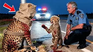 Baby Leopard Begged Police To Save Its Hooded, Bound Mother&mdash;What Followed Made Everyone Cry.