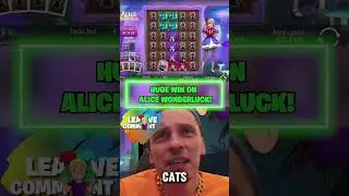 HUGE WIN on ALICE WONDERLUCK!