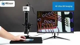 MCscope 4K High-Magnification Microscope for Microelectronics Inspection | Digital Microscope