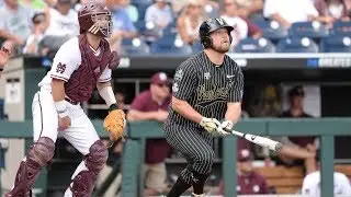 Vanderbilt knocks off SEC rival Mississippi State in Omaha | 2019 CWS