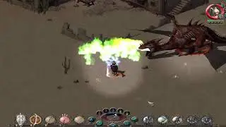 Sacred Gold - Seraphim - ACt 2 End - Walkthrough part 2 - Kill Dragon - D'Cay - Lady of the Orcus