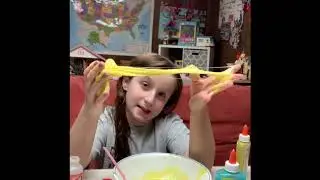 Testing Elmers color changing slime kit and Elmers glow-in-the-dark slime kit