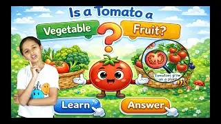 Интересный факт о помидорах | Помидор &mdash; это овощ или фрукт? | Помидор 🍅 Фрукт или овощ?