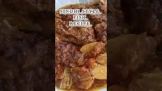 Sindhi Style Fish Recipe 🤤 Subscribe the channel plz 🙏#food#youtubeshorts#cooking#shorts#recipe