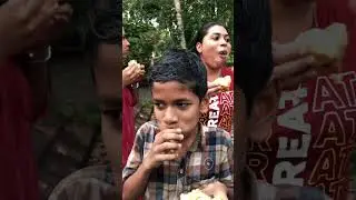 Egg puffs eating challenge