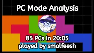 PC Mode Analysis: 85 PCs in 20:05 (smolfeesh)