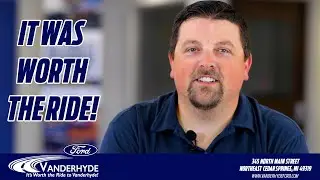 Vanderhyde Ford Helped Me Find My New Truck