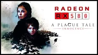 A Plague Tale Innocence na RX 580 Teste de FPS - 1080p - Grafico Alto