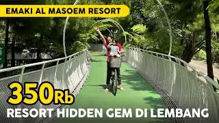 EMAKI AL MASOEM LEMBANG, RESORT RAMAH ANAK ADA MINI ZOO, BERAGAM PERMAINAN & ADA PESANTRENNYA JUGA