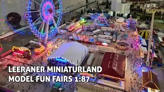 Leeraner Miniaturland Kirmes Fun Fairs in 1:87 (H0) 4K
