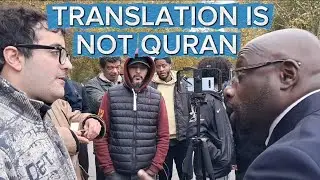 ALLAH AND MUSLIMS CAN ONLY UNDERSTAND ARABIC LANGUAGE TO COMMUNICATE. 