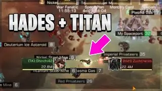 Hades + Titan vs [ HxH Zuchtrammler ] | Infinite Galaxy