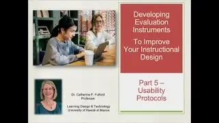 Developing Evaluation Instruments - Part 4 Observations & Field Notes