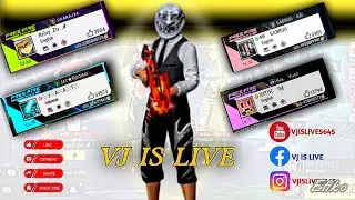 INDIA TOP 1 MINI Uzi PRO PLAYER😱 VS VJ IS LIVE - Free Fire MaxBadge 9911.6M subscribersJoinSubscribe