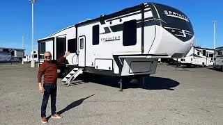 This 2025 RV Fifth wheel has a Really Unique Rear Den Floorplan!