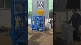QT4-24 semi automatic concrete cement block making machine price for sale in uganda, ghana, Bulgaria