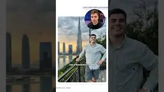 БЕЗ ОГРАНИЧЕНИЙ изменяем фон на фотографии с Nano Banana от Google Gemini #shorts #ии