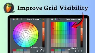 How to change grid color in FL Studio (Visual Vector)