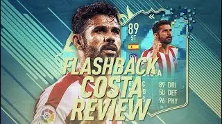 FIFA 20 FLASHBACK COSTA (89) REVIEW | FLASHBACK DIEGO COSTA PLAYER REVIEW  (FIFA 20 ULTIMATE TEAM)
