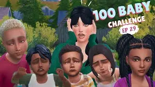 A teenage mom at her wit's end: the triplets are in danger! 100 baby challenge sims 4 ep 29