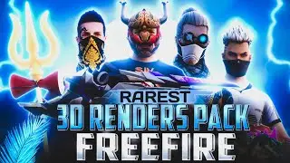 FREE FIRE 3D RENDER PACK || 20+ UNIQUE 3D RENDERS || HIGH QUALITY 3D RENDERS || OSG VIKAS ❤️