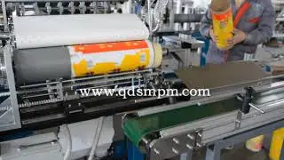 paper tube labeling machine