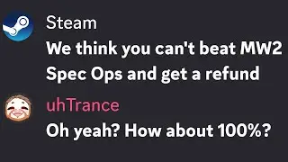 Can I 100% MW2's Spec Ops And Get A REFUND?