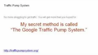 Traffic Pump System Traffic to Website