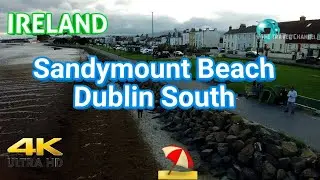 Sandymount Beach ⛱ Dublin #thetravelchannelireland South Ireland Western Europe 🇪🇺 🇮🇪 Eagle Eye View