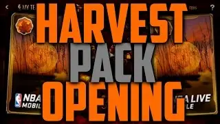 Harvest Pack Opening - New Harvest Program and Lineup - NBA Live Mobile