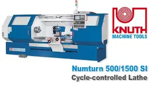 KNUTH Numturn 500/1500 CNC SI - Flexible single-part and batch production of larger workpieces