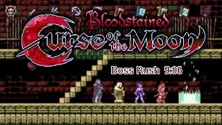 Bloodstained: Curse of the Moon (PS4) | Boss Rush | 9:06