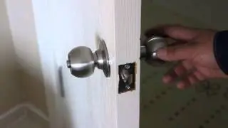Kilitli Oda Kapısı Nasıl A&ccedil;ılır (Amerikan Topuz Kilit)Oda Kilidi Nasıl A&ccedil;ılır?