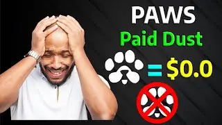 PAWS Airdrop Paid Dust ❌ No More Crypto Airdrop