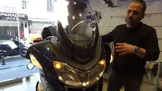 2008 Model BMW R1200 RT | İki Adet Gold Runway Far Montajı