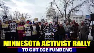 WATCH LIVE: Minnesota activist rally at U.S. Capitol to cut ICE funding |USA |Trump