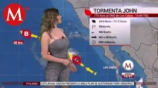 El clima para mañana 10 de agosto  de 2018 con Pamela Longoria