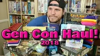 Gen Con 2018 Game Haul!!