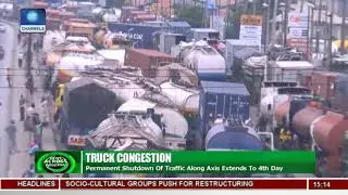 Truck Congestion: 'Declare State Of Emergency' Motorists Tell LASG |News Across Nigeria|