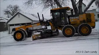 2013 - Graders Plowing With Snow Gate