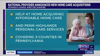 Pennsylvania home healthcare companies purchased