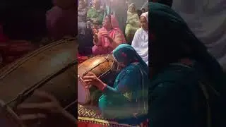 beautiful dholki sessions in Pakistan - Dadyal Desi Wedding Function Girls Singing Songs for Bridge