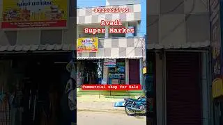 commercial shop for sale Avadi