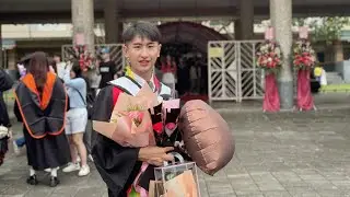 「留學甘苦談」Congratulations 🎓♥️🎉主修：華文文學系副修：傳播學程#國立東華大學 #NDHU #大學生 #學生時代 #青春的腳印 #追夢的汗水 #成功 #畢業啦