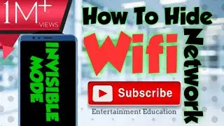 Wifi Invisible mode | How To Hide Wifi network | wifi tips and tricks | Hide wifi signals  | #EE