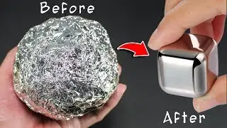 DIY Mirror Polishing Aluminum Foil - Awesome Life Hacks