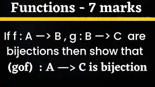 Functions | Theorem - 1 @EAG