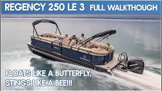Regency 250 Pontoon I Full Walkthrough I The Marine Channel