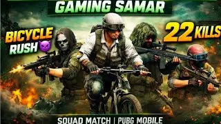 PUBG Mobile 🔥 22 Kills in Squad Classic Match.Like 👍 Subscribe 🔔