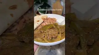 Costillitas en Salsa Verde 😋&bull; Las mejores costillas
